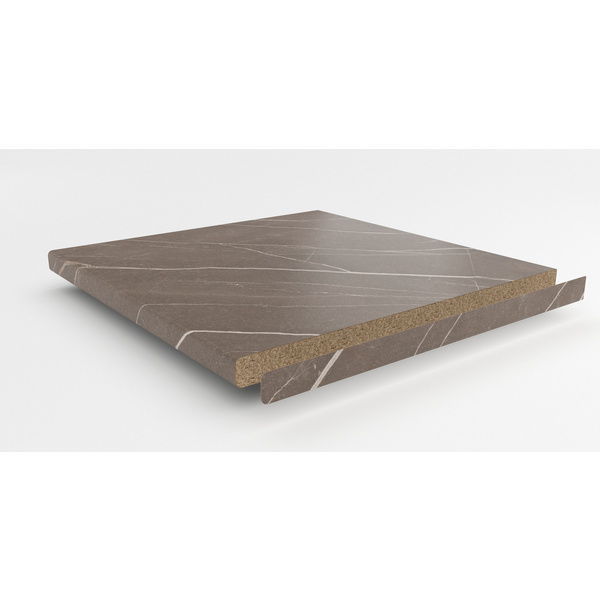 Schichtstoff Kante 650mm AP3445 Ker pulpis grau