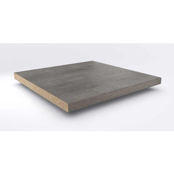 Küchenarbeitsplatte AF 40/133 eins. gerundet 4100x600mm EiH414 Sev siena dunkel