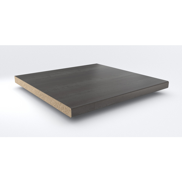 Küchenarbeitsplatte AF 40/133 eins. gerundet 4100x600mm ME141 Si caruso