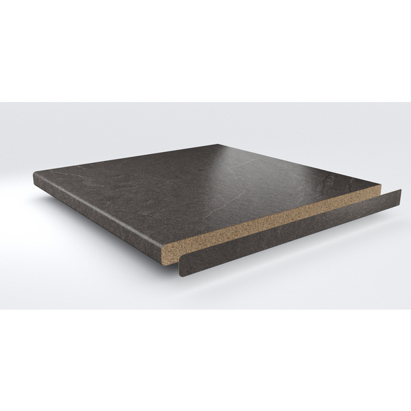 Schichtstoff Kante 4100mm AP3366 LUNA luserna schwarz