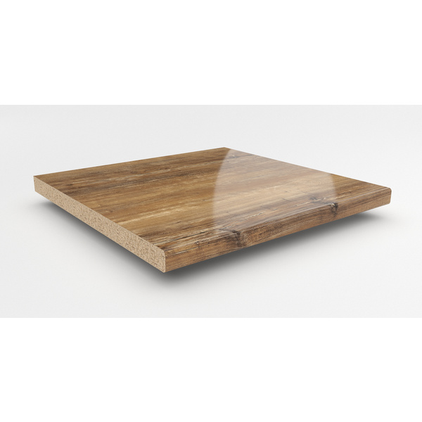 Küchenarbeitsplatte AF 40/133 eins. gerundet 3050x600mm KBV932 Si atacama kirschbaum