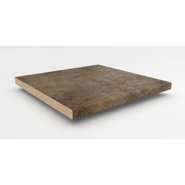 Küchenarbeitsplatte AF 40/133 eins. gerundet 3050x900mm H437 Ce campino concrete