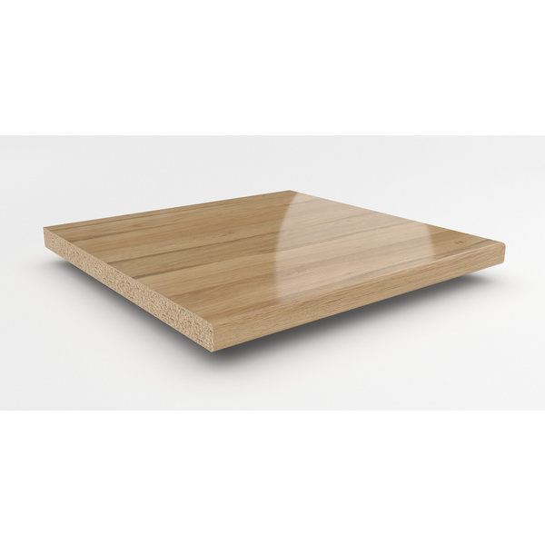 Küchenarbeitsplatte AF 30/133 eins. gerundet 3050x900mm Ei370 Si fjord eiche