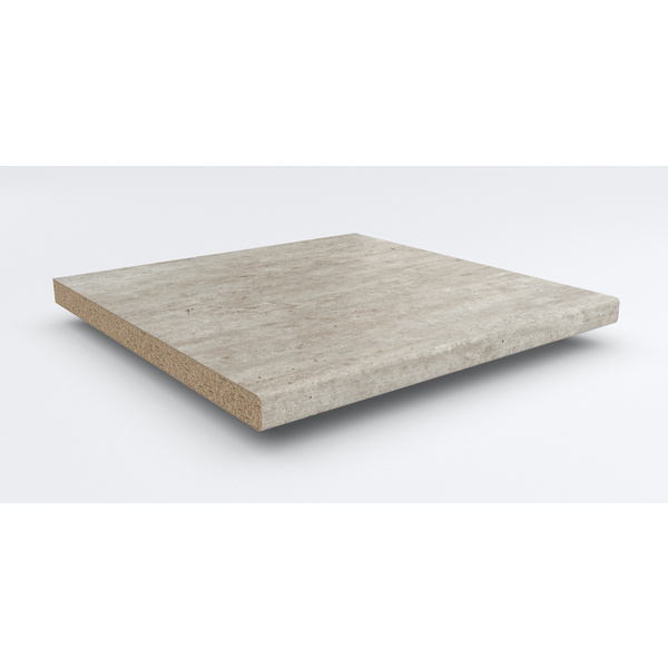 Küchenarbeitsplatte AF 40/133 eins. gerundet 3050x900mm BN472 Pat opus beton