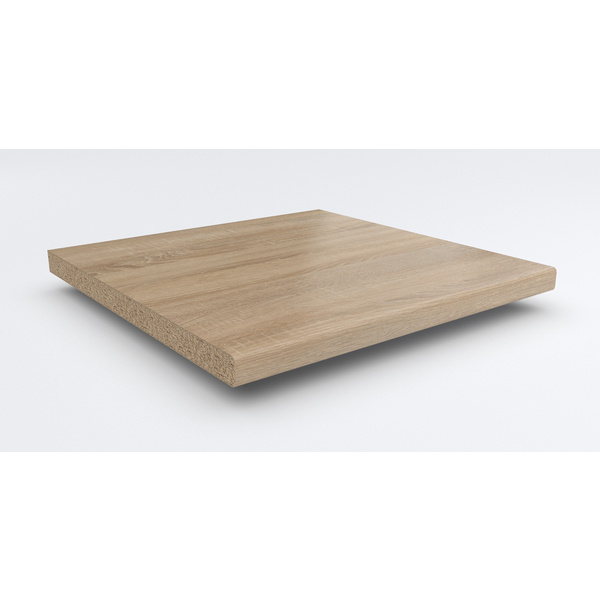 Küchenarbeitsplatte AF 40/133 eins. gerundet 3050x600mm Ei320 PoF berghütten eiche