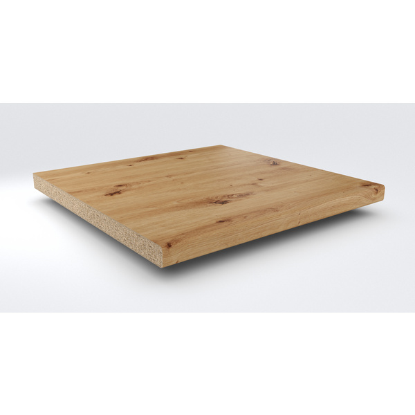 Küchenarbeitsplatte AF 40/133 eins. gerundet 5200x900mm Ei793 Sev artis eiche