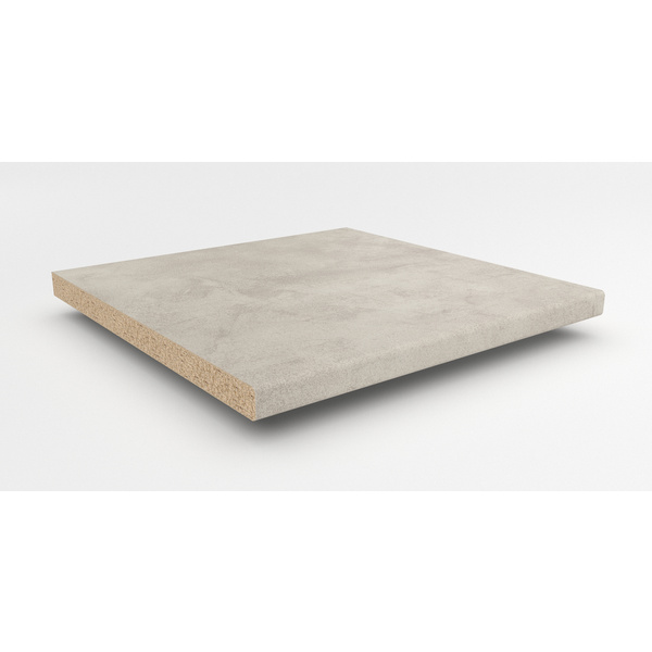 Küchenarbeitsplatte AF 40/133 eins. gerundet 3050x1200mm FC320 Pat fine ceramic beige