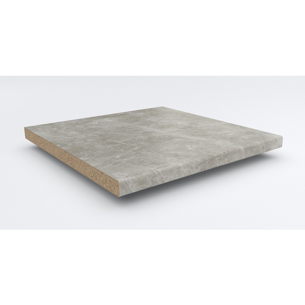Küchenarbeitsplatte AF 40/133 eins. gerundet 5200x900mm MA421 Pat venato marmor