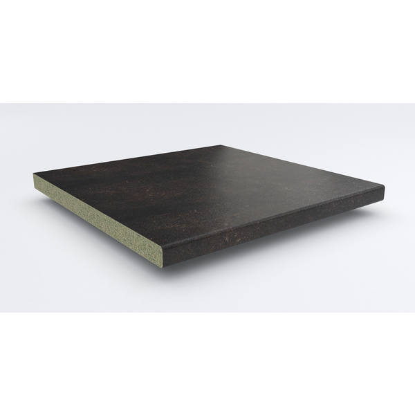 Küchenarbeitsplatte AF 40/133 Hydro beids. gerundet 4100x900mm TS174 Pat saturnia