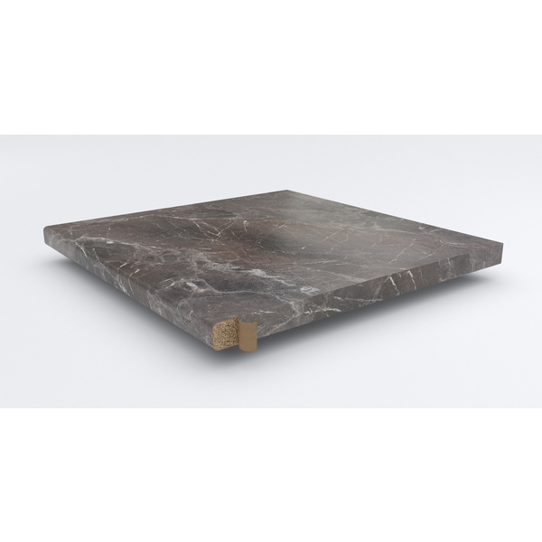 Flex Kante 5000mm SL120 Pat marmor marquina braun-grau
