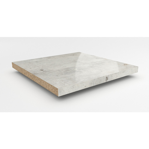 Küchenarbeitsplatte AF PP 38 BN230 Si beton weiß 4100x900x39mm - 823132