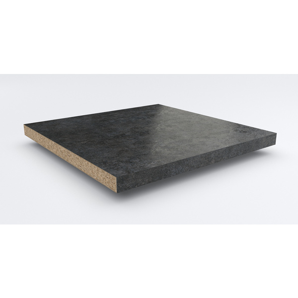 Küchenarbeitsplatte AF PP 38 ME477 Ce metal plate grau 4100x1200x39mm - 823576