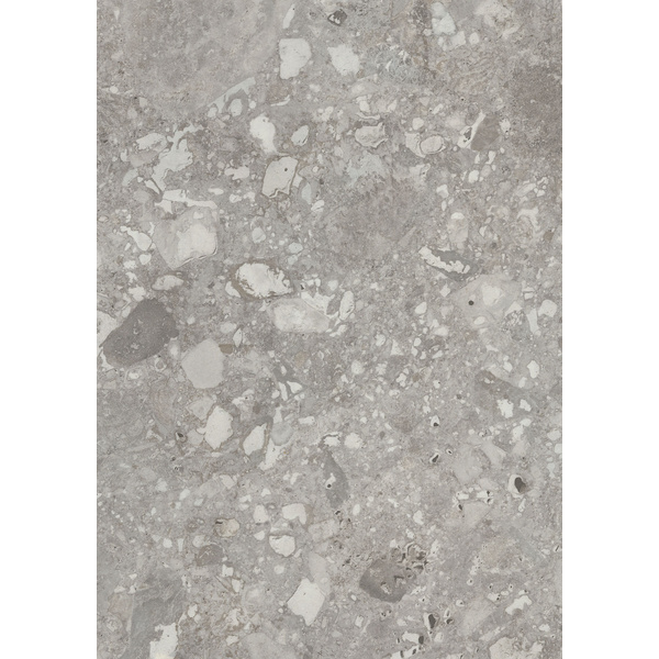 Küchenarbeitsplatte AF 40/133 eins. gerundet 3050x900mm MK424 Si boston terrazzo