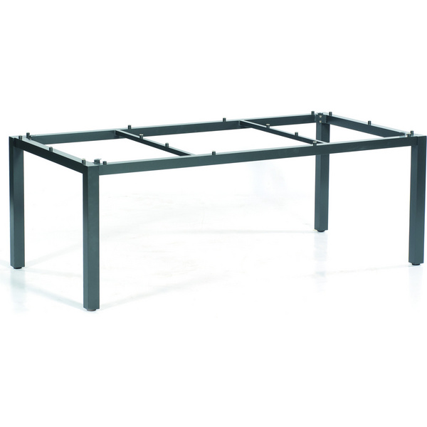 Aluminium-Tischgestell Base Alu Pulverbeschichtet anthrazit 200x100 cm