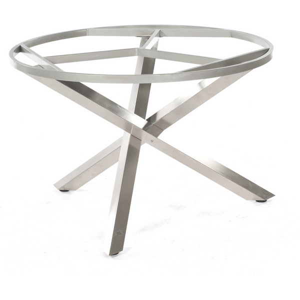 Edelstahl-Tischgestell Base-Spectra Edelstahl 110cm rund