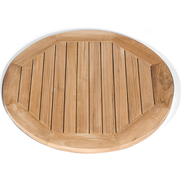 Tischplatte Tunis Teakholz 70cm rund