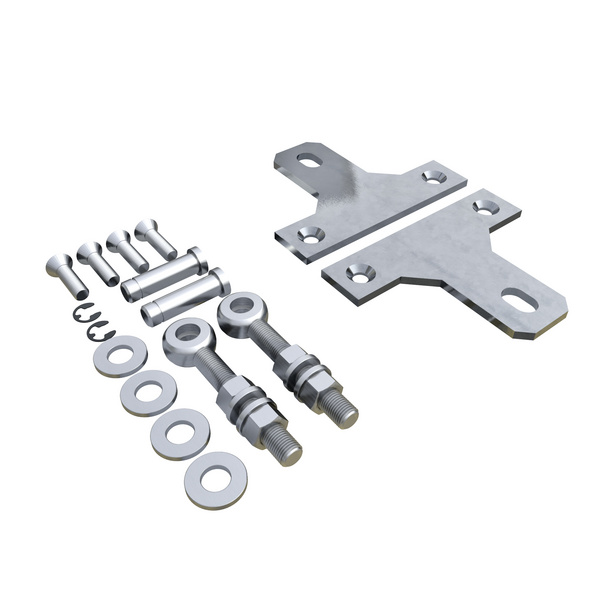 Beschlagsatz für Torrahmen universal 15x5x19cm