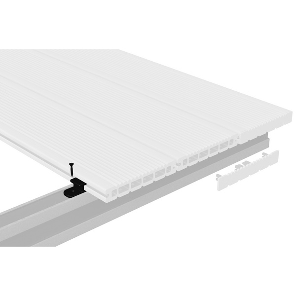 DreamDeck WPC Kunststoffclips 100er-Set nicht für UK flach+Alu