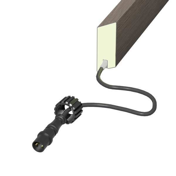 SYSTEM Rhombus Lichtleiste vintage-oak 179x2x6cm