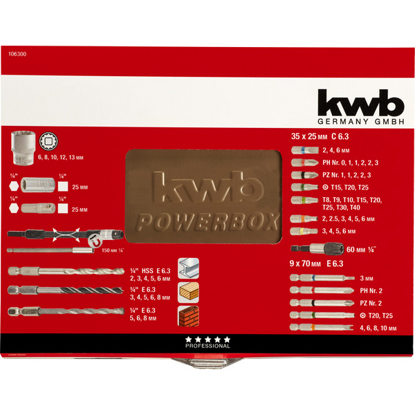 POWER BOX, 67-teilig