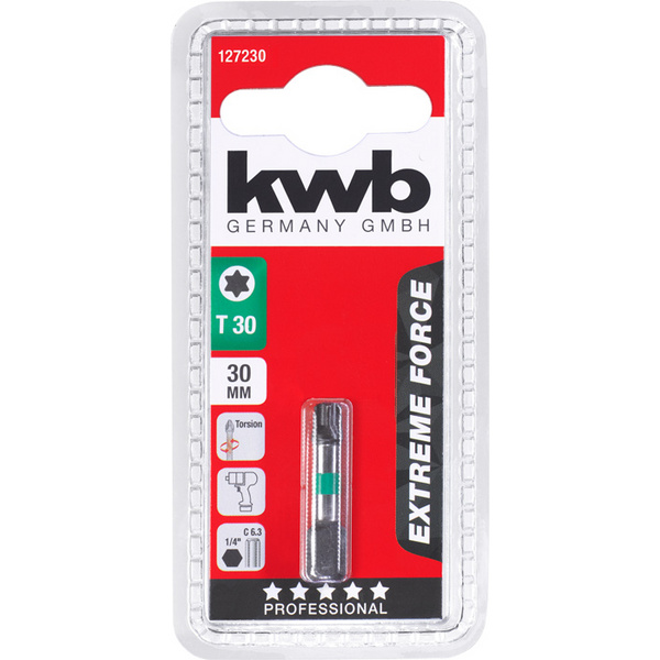 EXTREME FORCE Bits, 30mm, T 30