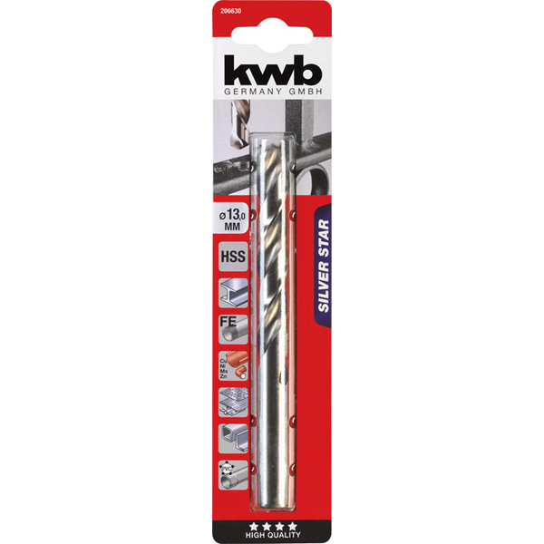 SILVER STAR HSS Spiralbohrer, ø 13.0mm