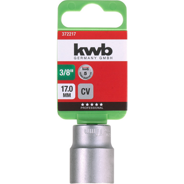 PROFI Steckschlüssel Einsätze 3/8"x17mm