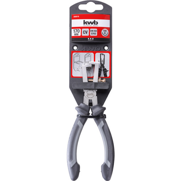 Abisolierzange 160mm schwarz