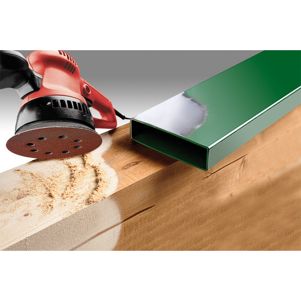 QUICK-STICK Schleifscheiben, HOLZ & METALL, Edelkorund, Ø 125mm, gelocht, 240 SB