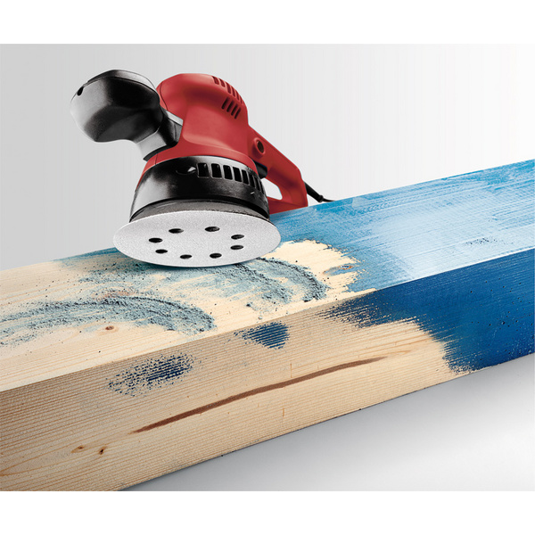 QUICK-STICK Schleifscheiben, HOLZ & LACK, Silberschliff, Ø 125mm, gelocht, 80