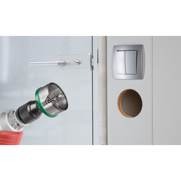 Mehrkranzlochsäge, 6-teilig