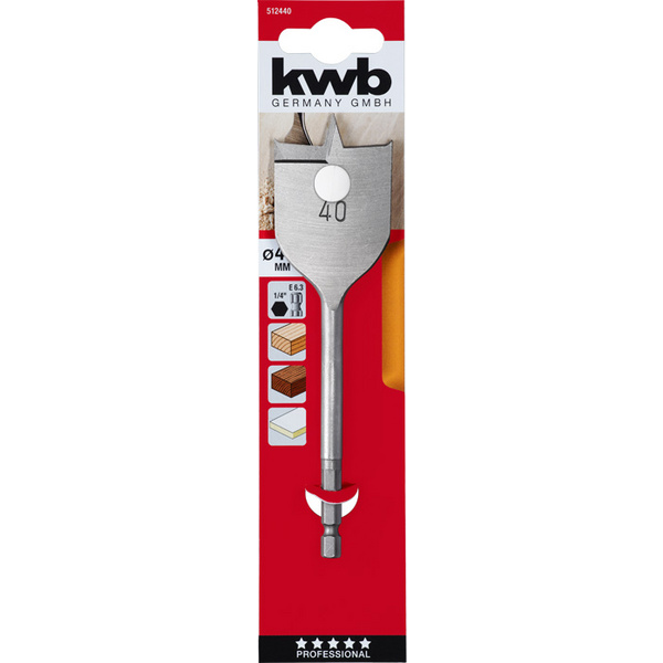 Flachfräsbohrer PROFI, ø 40mm