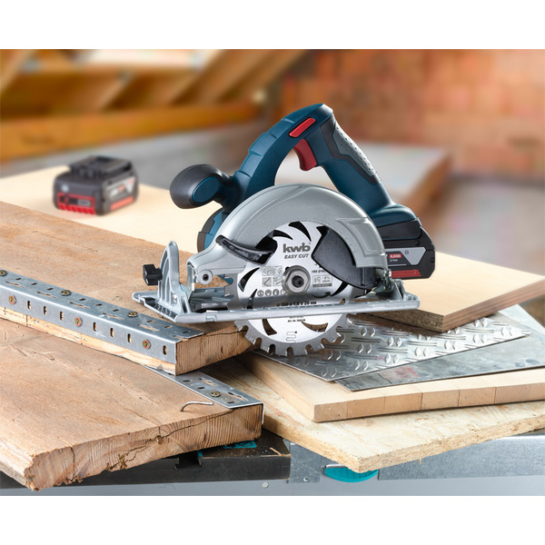 AKKU-TOP EASY-CUT Hartmetall Dünnschnitt-Kreissägeblatt, ø 165x20mm