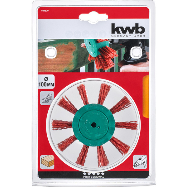 Fächerbürste, Schleifnylon fein 100mm