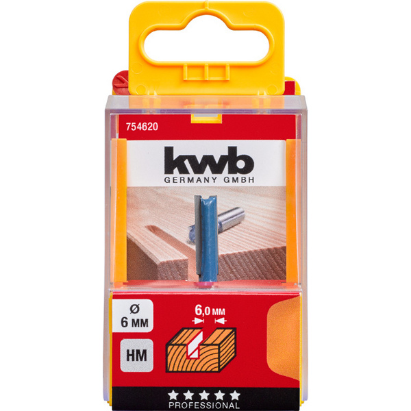 Nutfräser HM, ø 6mm