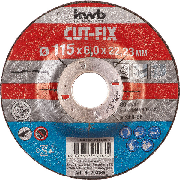 CUT-FIX® Schruppscheiben, Metallbearbeitung, ø 115mm
