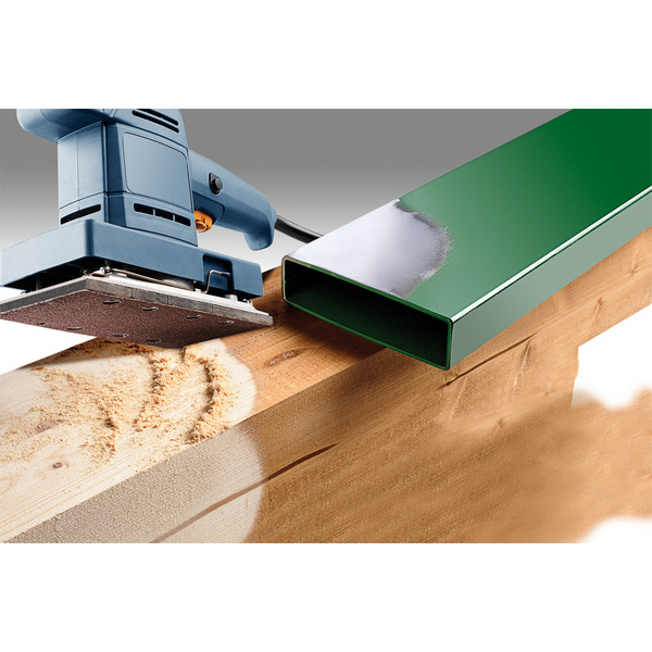 10 Schleifstreifen, HOLZ & METALL, Korund, 93x230mm, gelocht, TYP B, 180