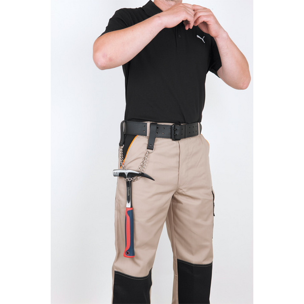 Hammerkette mit Leder Laschen