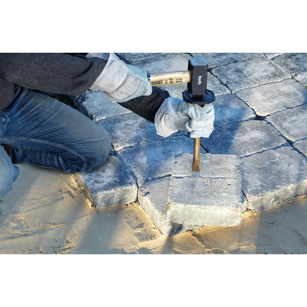 Flach-Meißel mit Handschutz 300mm