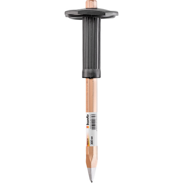 Spitz-Meißel mit Handschutz 300mm