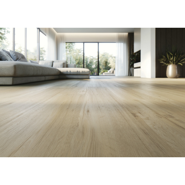 Klick-Vinylboden HDF Eiche Porzellan Landhausdiele - FAVORITO