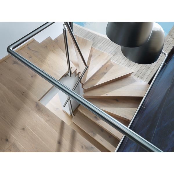 Parkett Eiche Weiss Landhausdiele lackiert Alpin - MARCANTO TREND