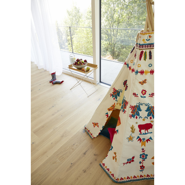 Parkett Eiche Sahara Landhausdiele lackiert Alpin - MARCANTO TREND