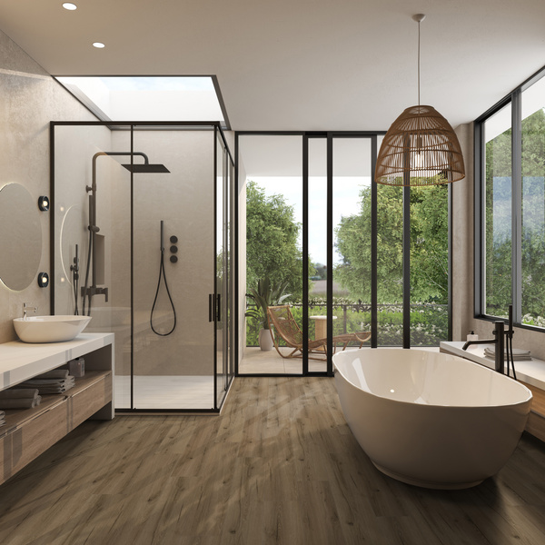 Klick-Vinylboden SPC Eiche Finca Landhausdiele - NOVO SPA