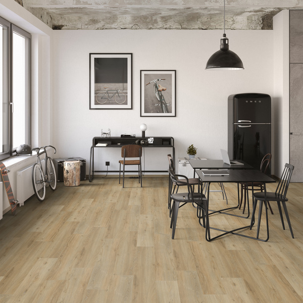 Klick-Vinylboden HDF Eiche Arizona Landhausdiele - BASIC