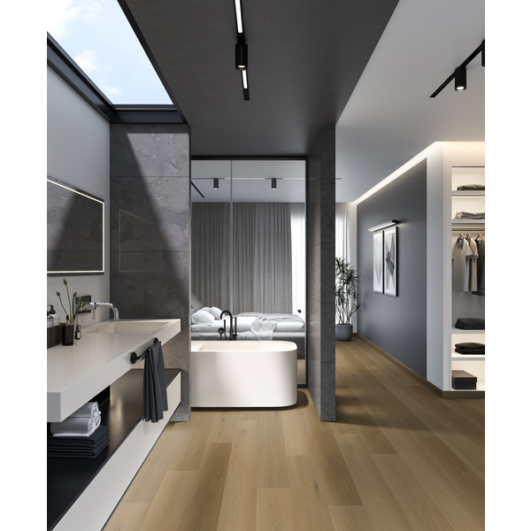 Klick-Vinylboden SPC Eiche Suma Landhausdiele - Grando Spa