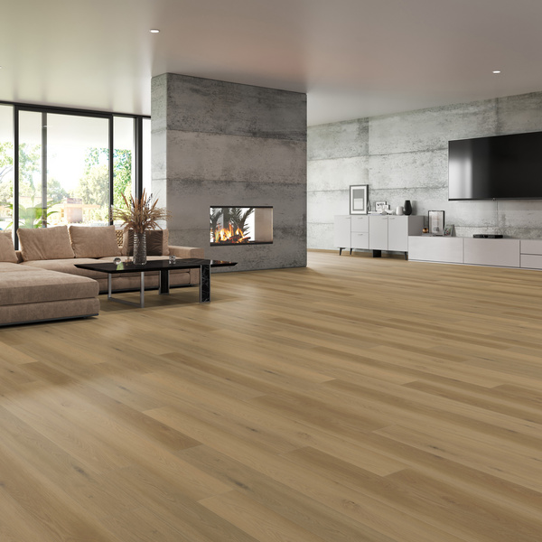 Klick-Vinylboden HDF Eiche Suma Landhausdiele - GRANDO