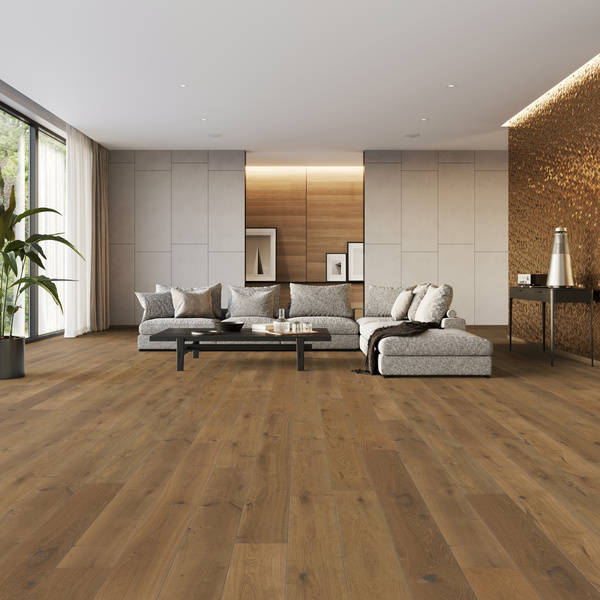 Parkett Eiche Caramel Landhausdiele lackiert Alpin - MARCANTO TREND