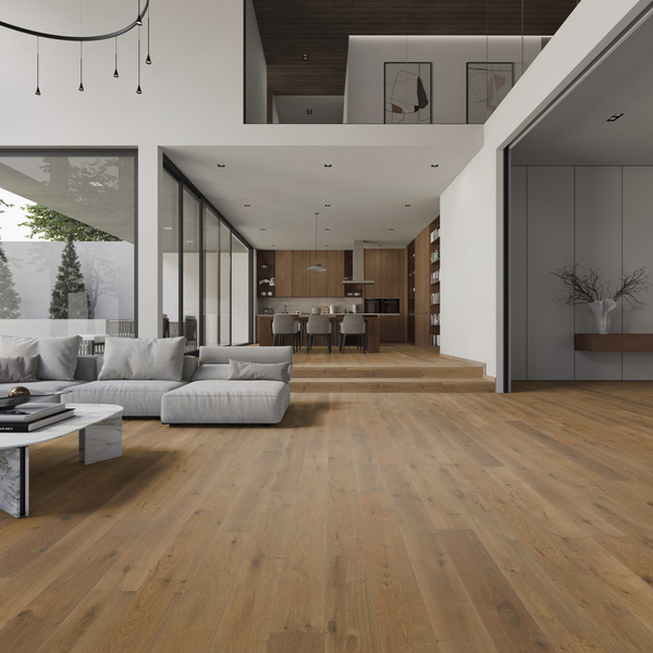 Parkett Eiche Caramel Landhausdiele lackiert Alpin - MARCANTO TREND