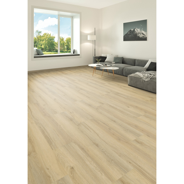 Klick-Vinylboden HDF Eiche Hawaii Landhausdiele - BASIC